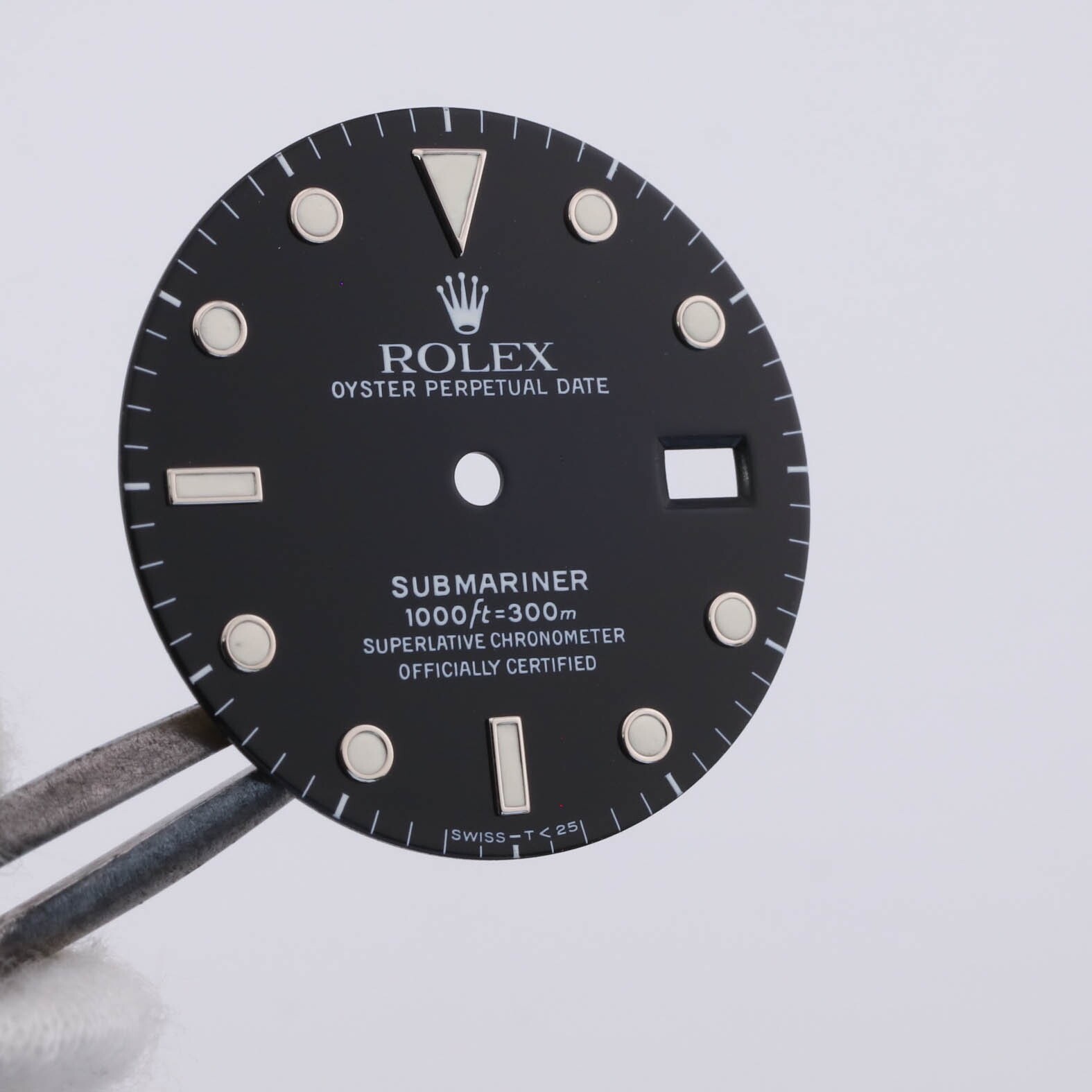 Great Rolex Black Tritium Dial Submariner 16800 168000 16610 cal 3035 3135