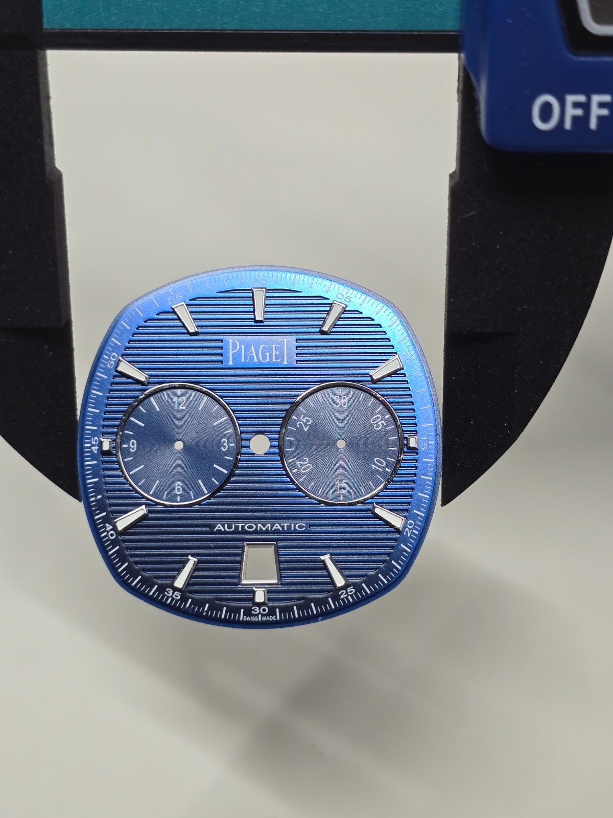 Genuine Piaget Polo Sport Automatic Chronograph Blue Dial