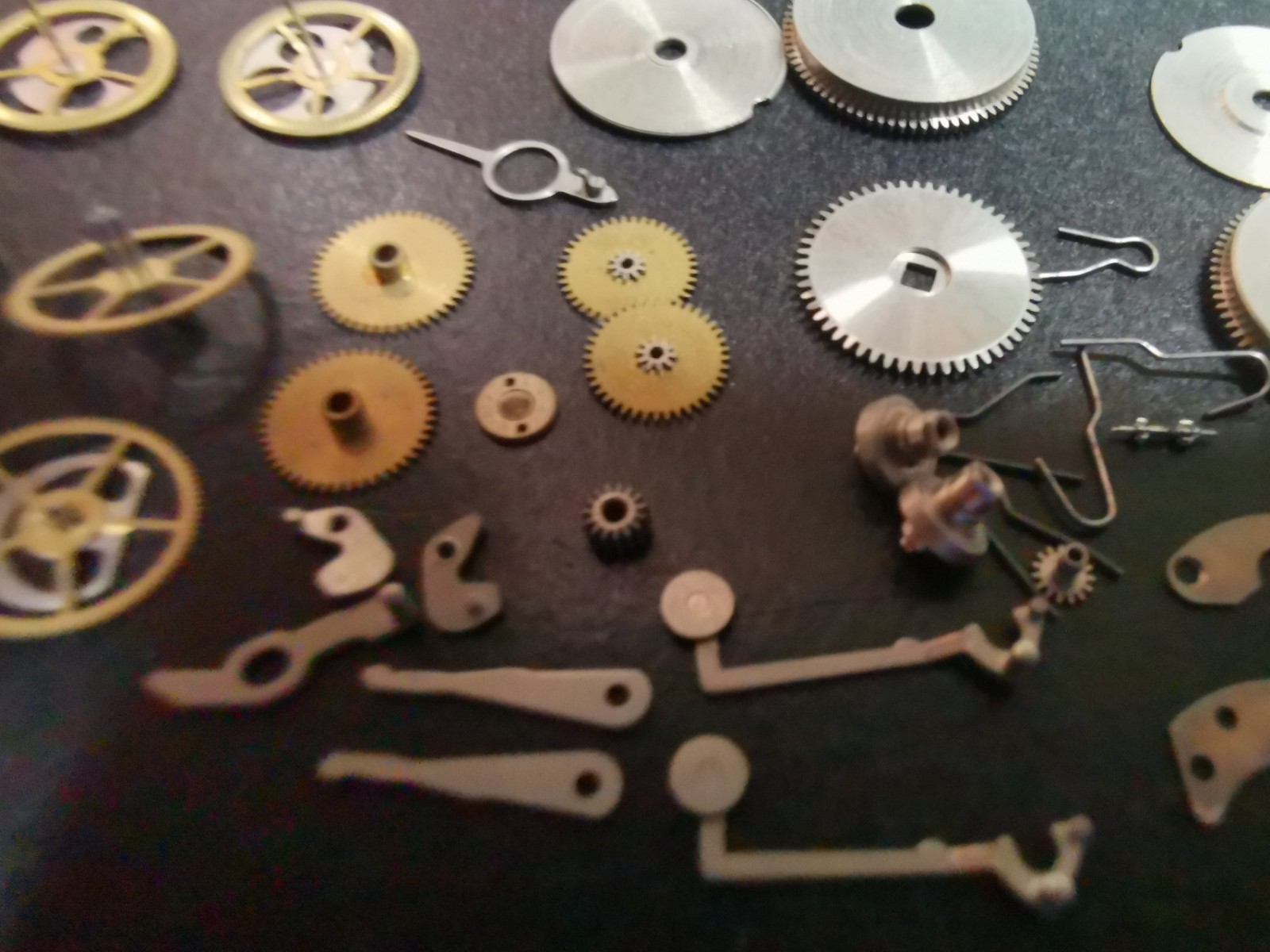 Vintage ETA CAL 1168 Watch Old New Parts.