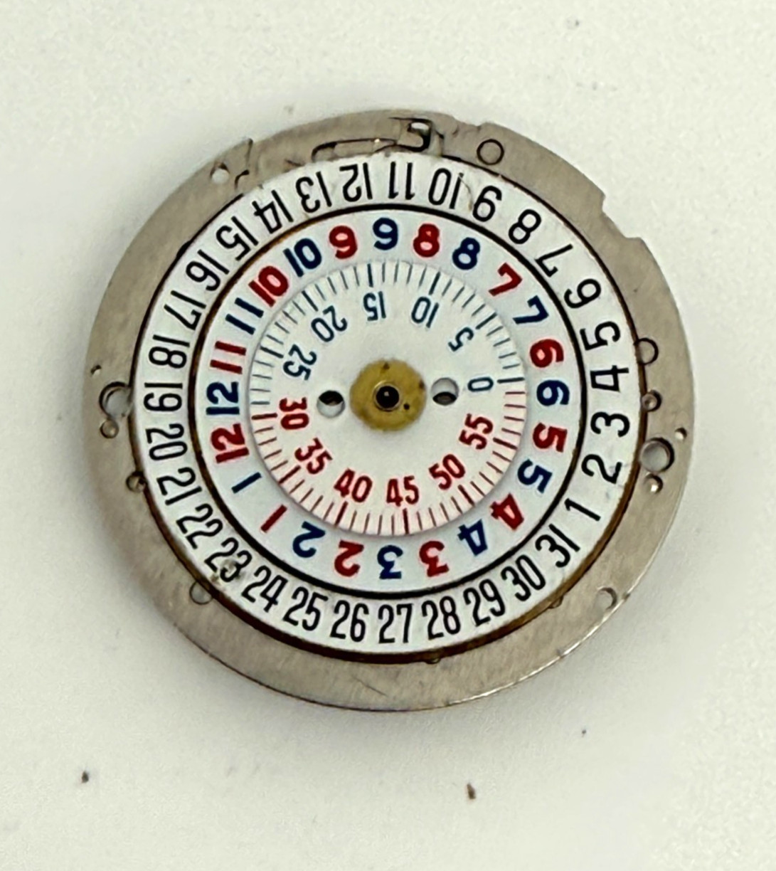 Vintage Jump Hour EB 8800 Swiss Movement For Parts or Repair
