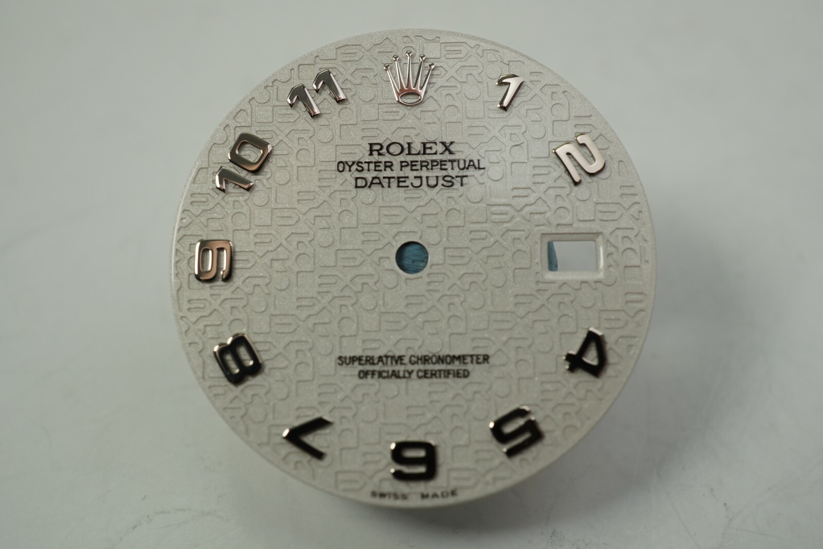 ROLEX DATEJUST DIAL w/ ORIGINAL ROLEX/ ROLEX ANNIVERSARY STYLE C. 1980’S-1990’S
