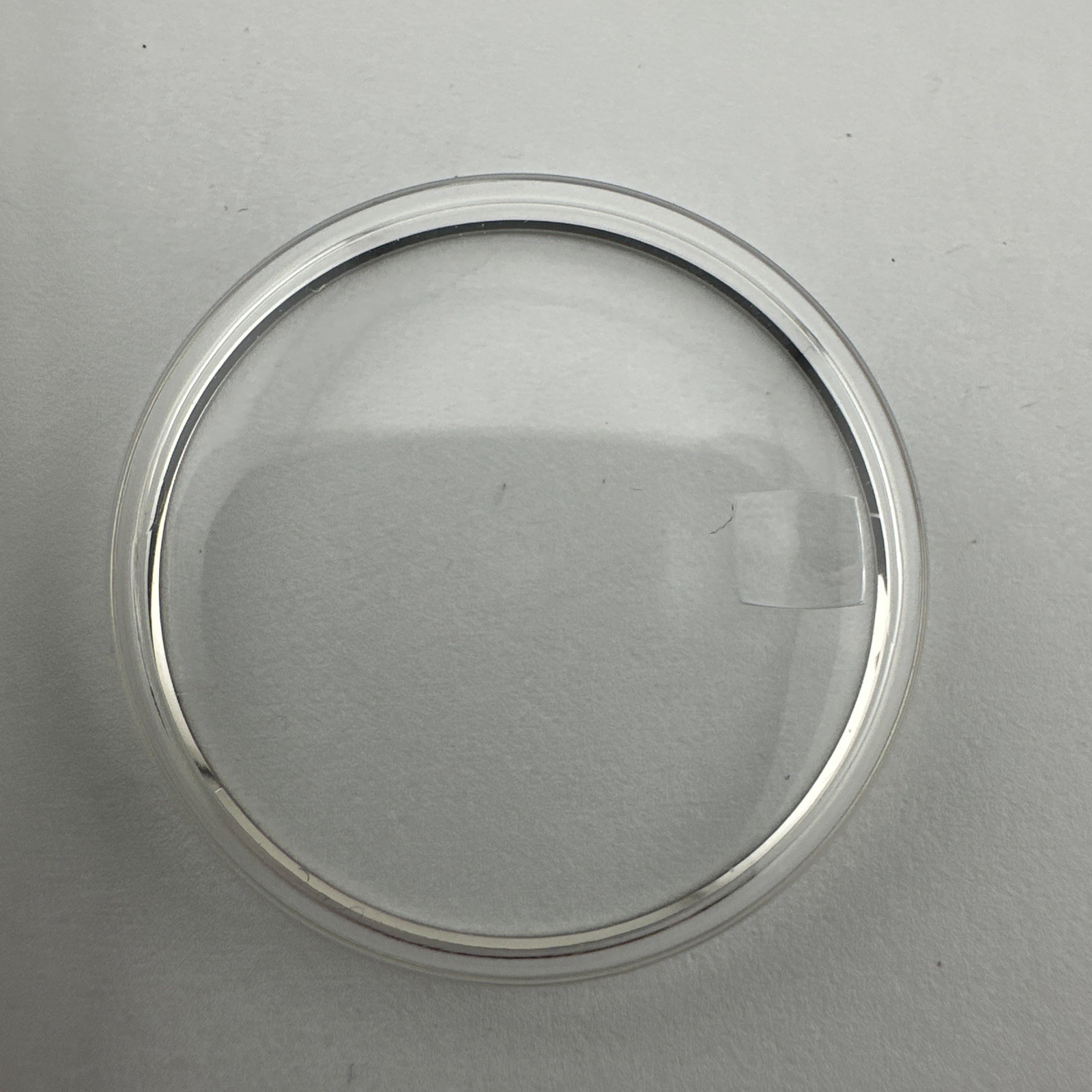 NOS Genuine Omega Watch Crystal W/ Date Window Silver Ring PZ 5008L Parts 31.5mm