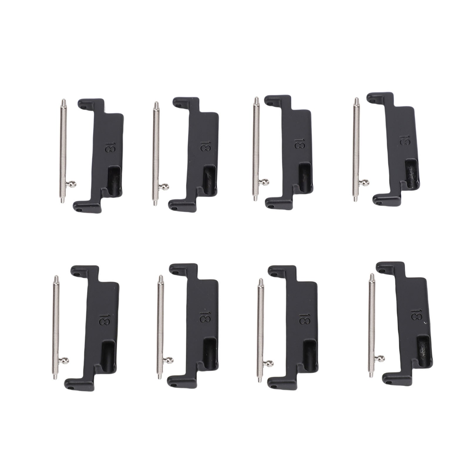 4 Pairs Metal Watch Band Adapter Set Durable For Smart Watch Recommended