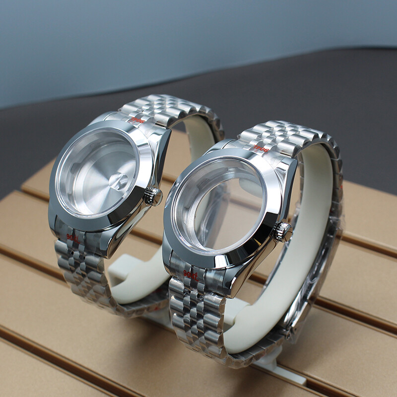 36mm/40mm Explorer Watch Case+Jubilee Bracelet Stainless Steel Sliding Buckle