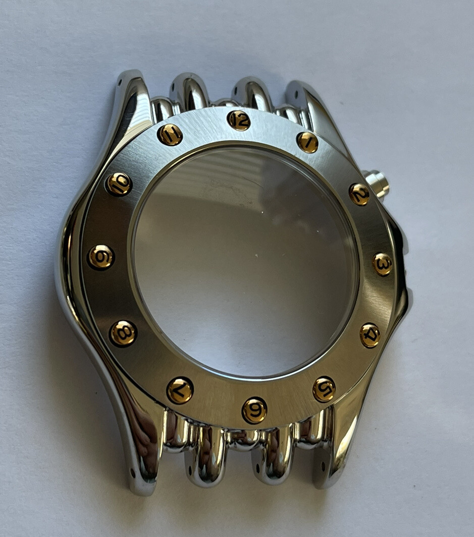 NOS Genuine Seiko Kinetic 5M22-6B10 Stainless Steel watch Case Head Part