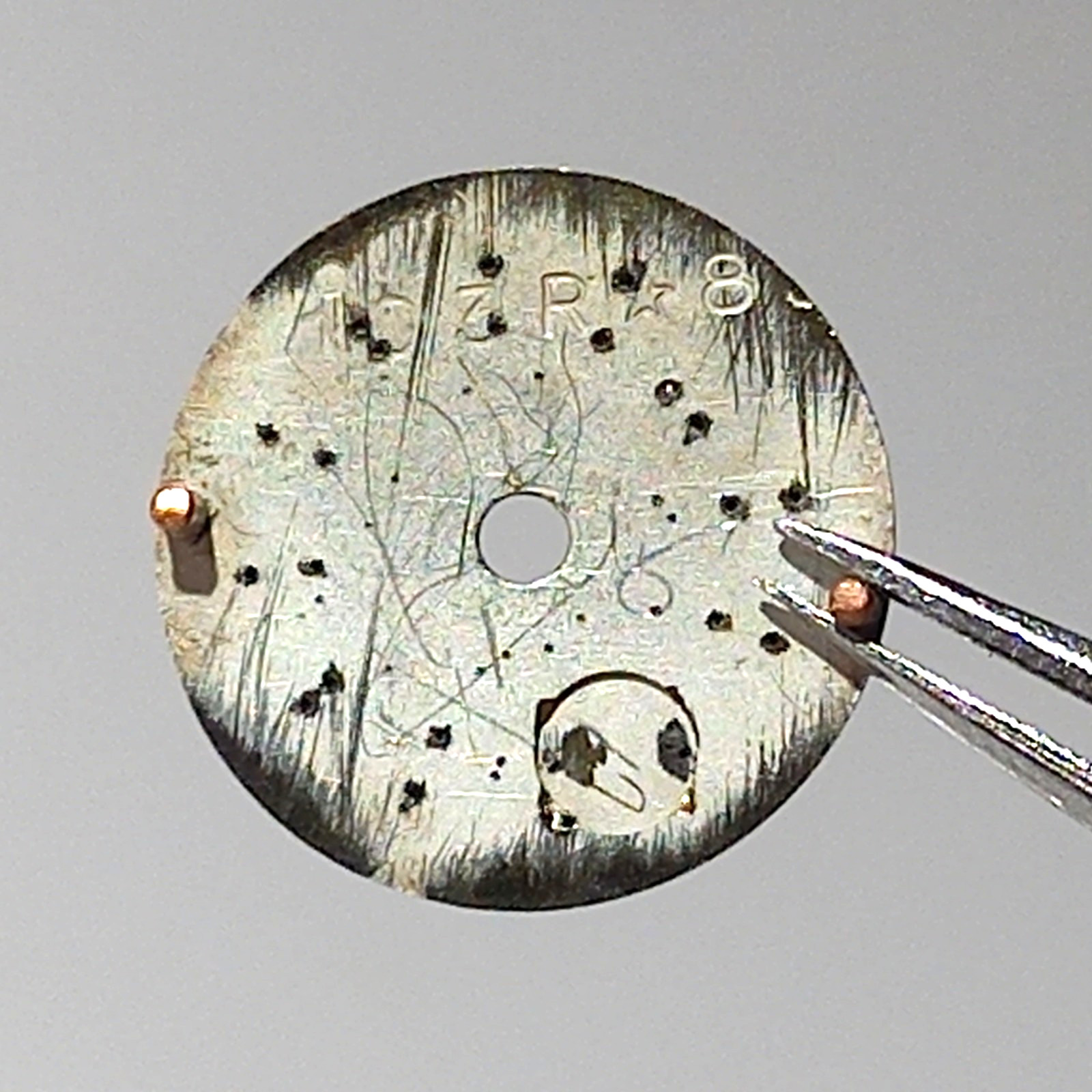 11.5 MM ROLEX PRECISION SILVER DIAL FOR LADIES MANUAL WATCH CAL 1400 – FOR PARTS