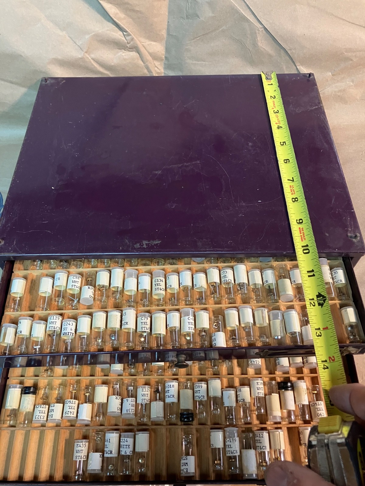 Vintage Watch stem and crown repair kit / 200 parts