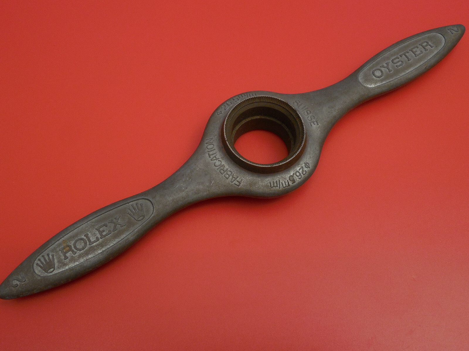 GENUINE ROLEX PROFESSIONAL CASE BACK OPENER REMOVER #2 26.5MM 22.5MM COLLECTIBLE