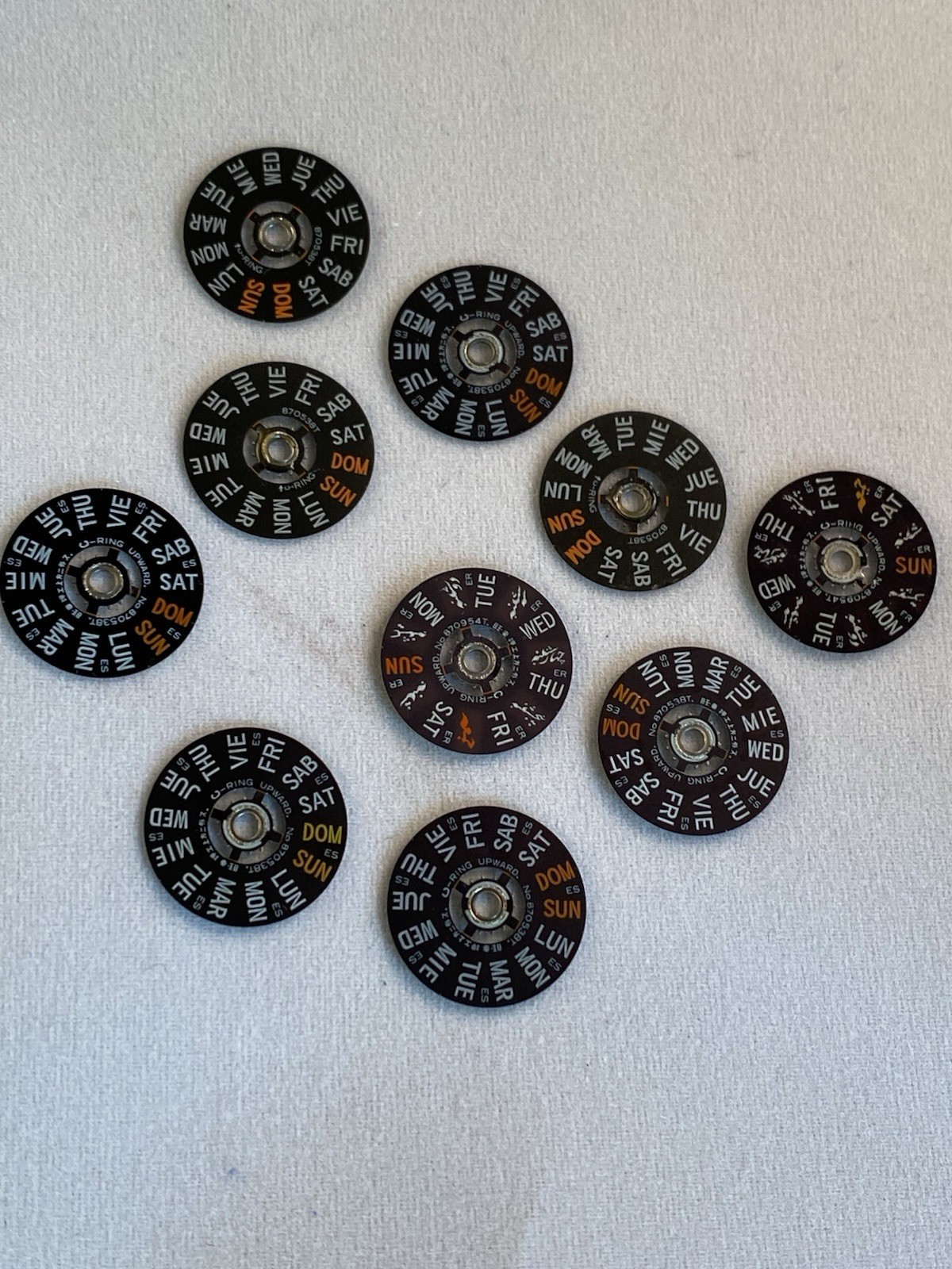 Day Wheel Seiko 6138/6139 PN 870538 Vintage Nice