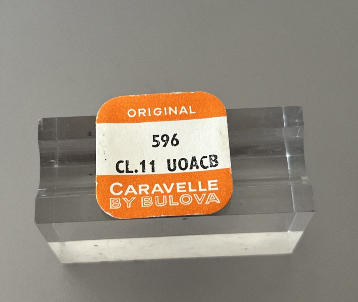 Bulova Caravelle Watch Movement Part 596 Day Jumper 11UOACB SWISS MADE Sealed