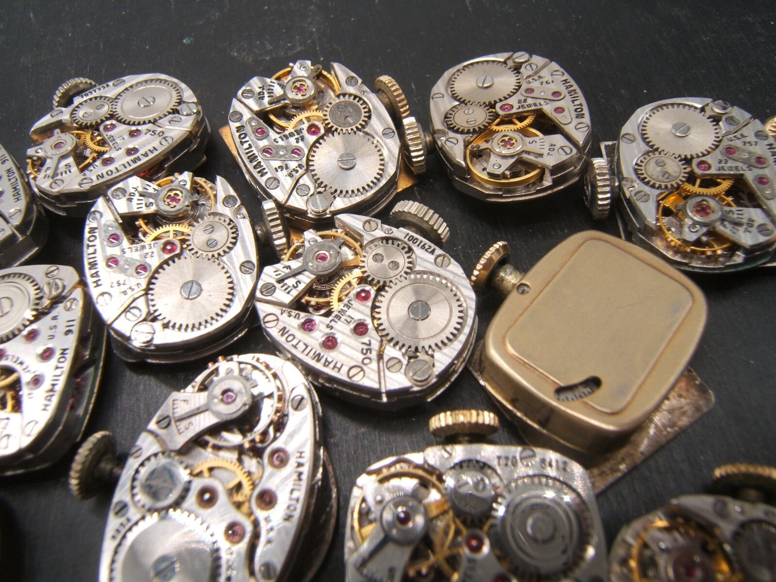 36 VTG LONGINES WOMEN’S WRIST WATCH MOVEMENTS WIND UP AS IS PARTS REPAIR