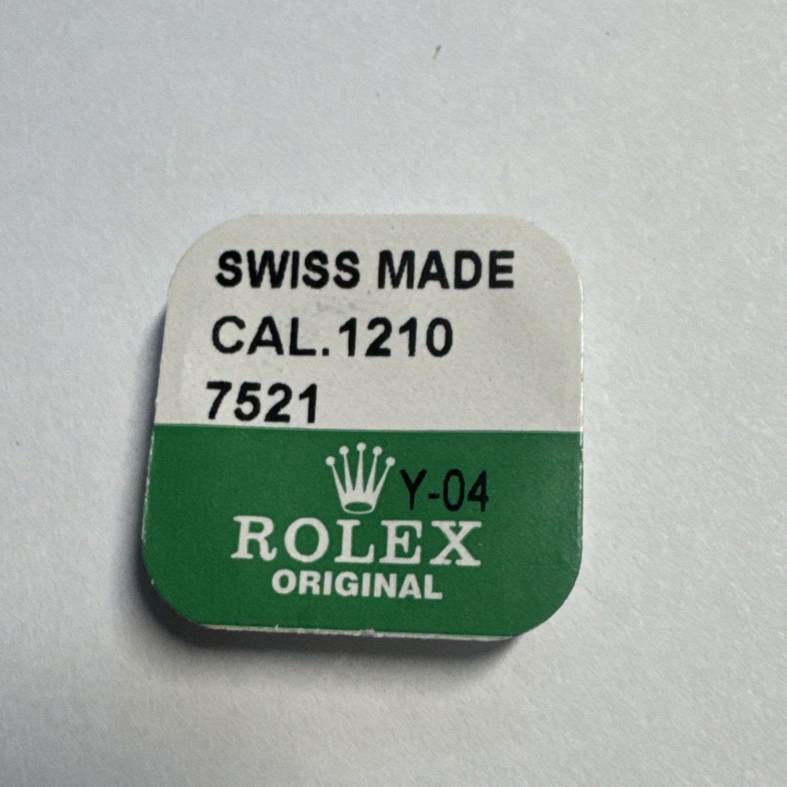 Rolex 1210 1215 7521 Escape Wheel NOS Authentic Unopened Package RARE
