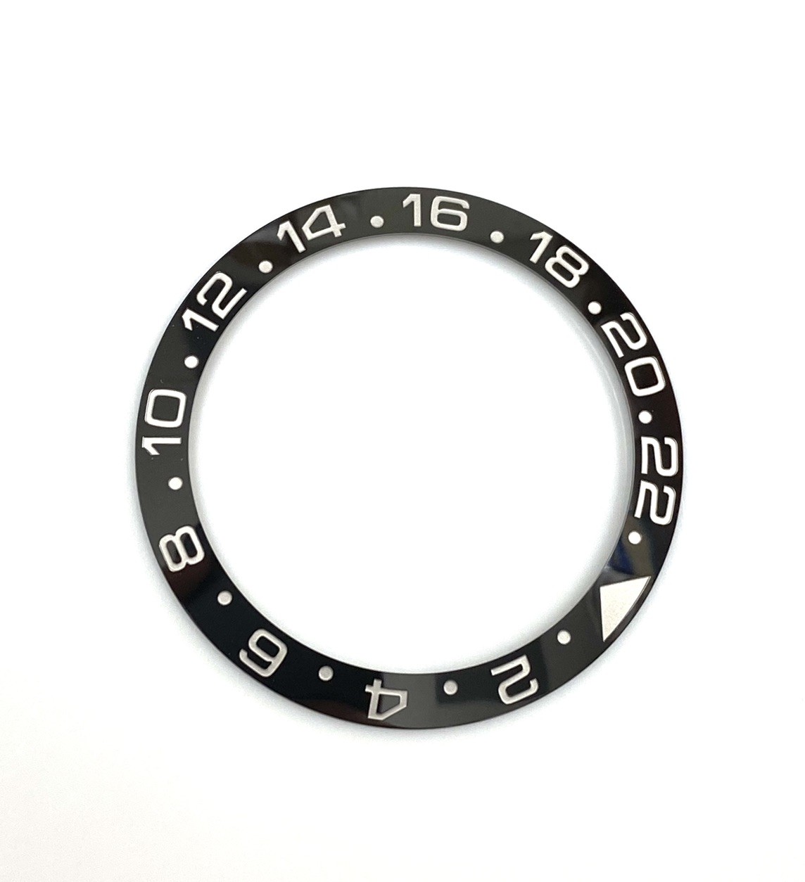 Ceramic Bezel Insert for Rolex GMT Master II Black fits Ref # 116710