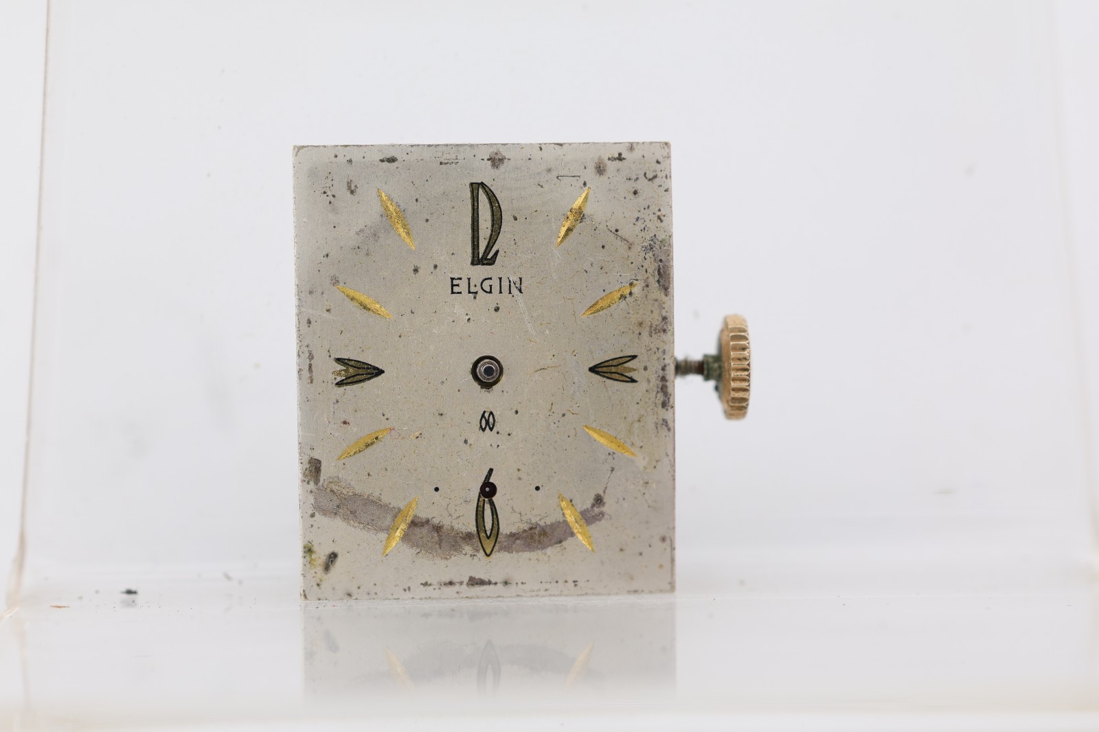 ELGIN cal. 711 WRIST WATCH MOVEMENT, 19j, FOR REPAIR (OH)