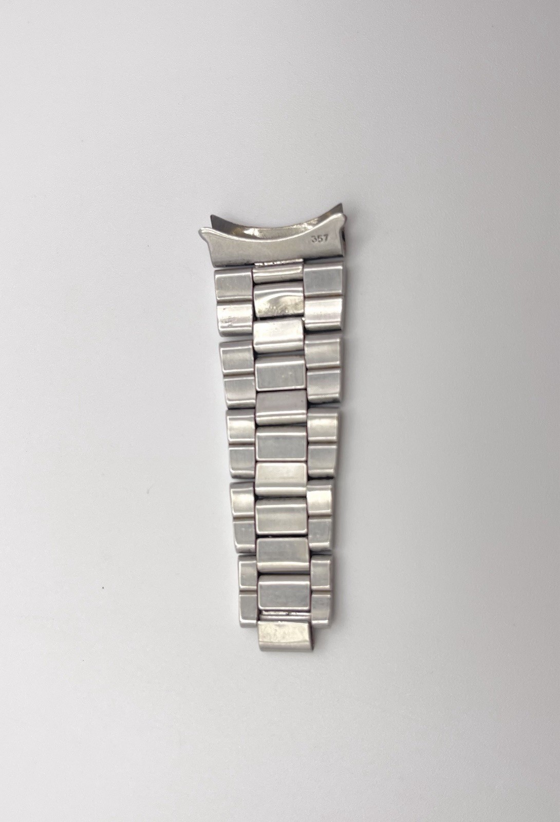 Rolex 7835 Vintage Stainless Steel Oyster Section w/ 19mm 357 End Link