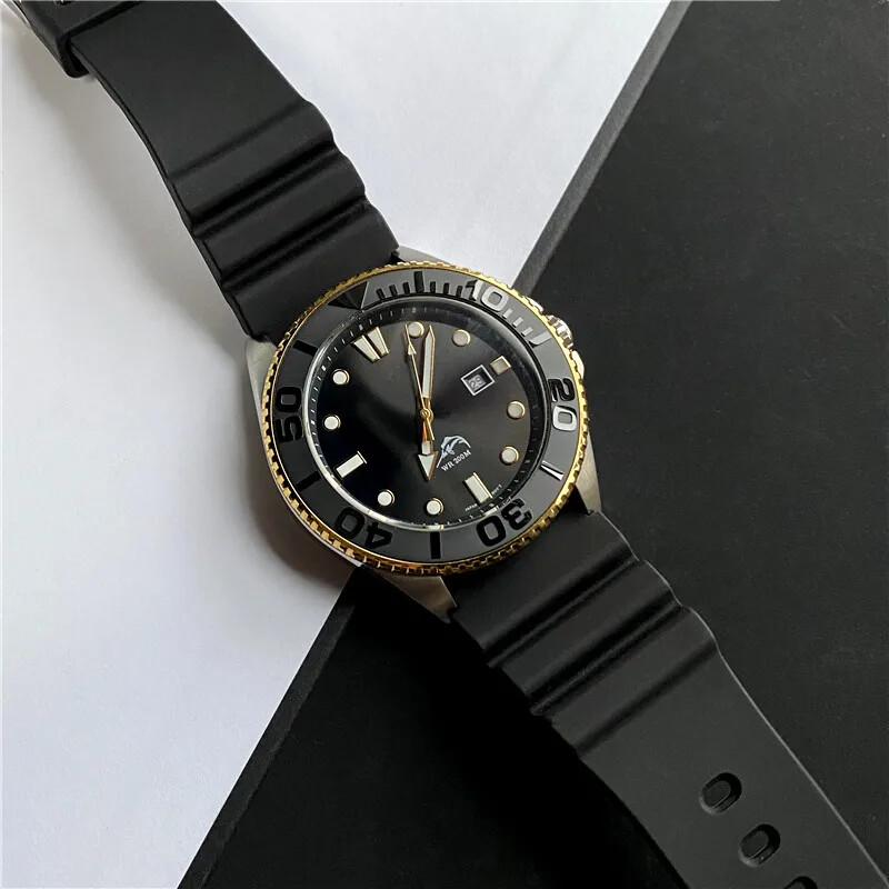 Matt Ceramic Bezel Insert For Swordfish MDV106-1A 106B-2A 106G Scale Ring