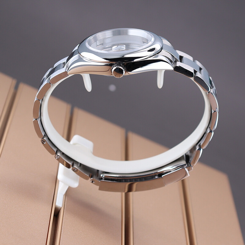 36mm/40mm EXPLORER Watch Case strap Couple style Stainless Steel Exhibition back