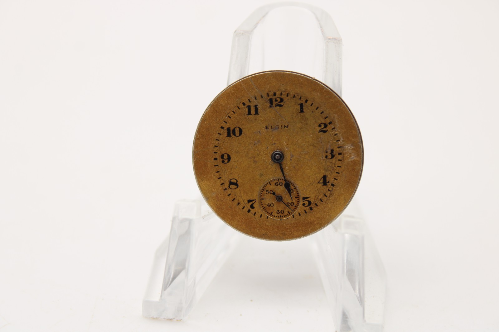 1919 ELGIN POCKET WATCH MOVEMENT 21436538 GRADE: 431 6/0s 7j (TH3)