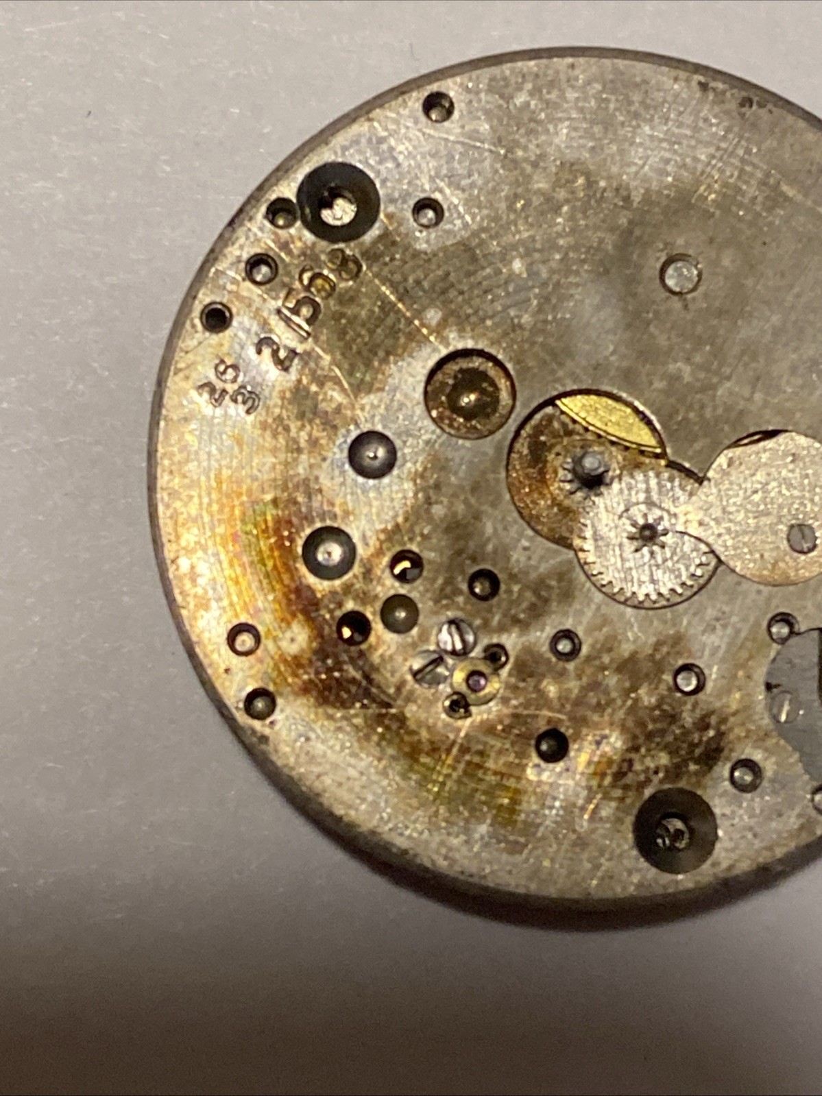 Elgin 431 Movement For Part/ Repair 7 Jewel 6/0 Size Mod 2 Good Staff 26321568