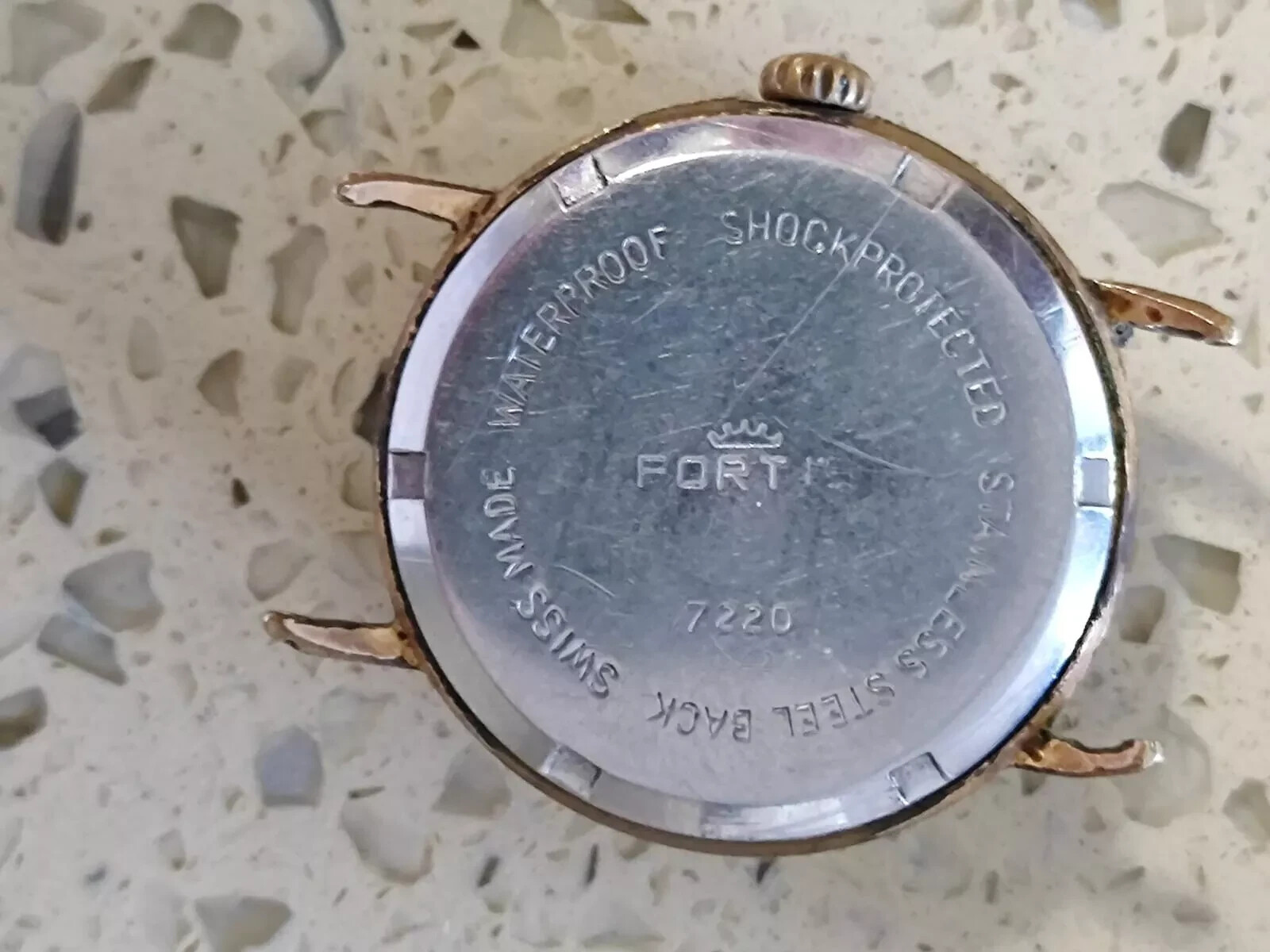 ORIS 652KIF 50s 7 Jewel Movement winding Not Work -FOR PART OR Repair