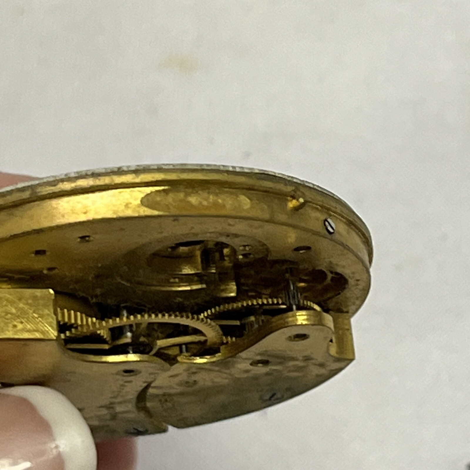 Vintage Pocket Watch Movements Dial Face American Waltham Watch Co. (#5)
