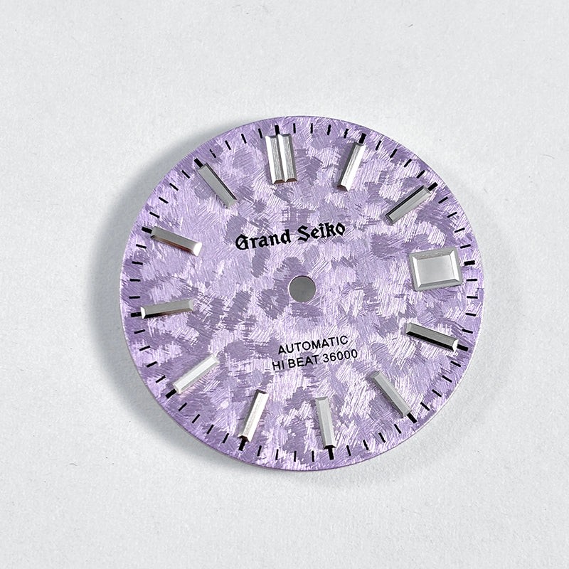 62gs 32.5mm Dial Xinzhou Sakura Dial No Lume for NH35NH36 Movement Custom Logo