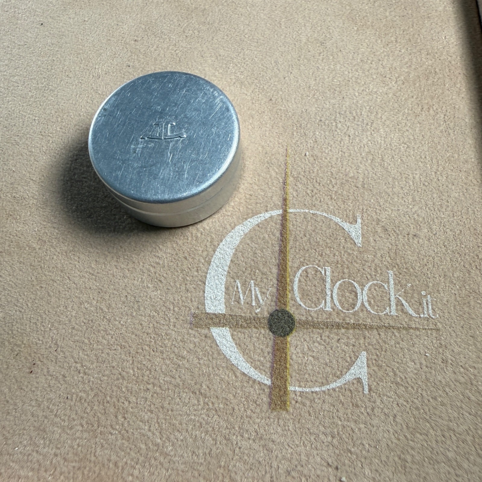 Jaeger LeCoultre Watch Dial Storage Case Silver