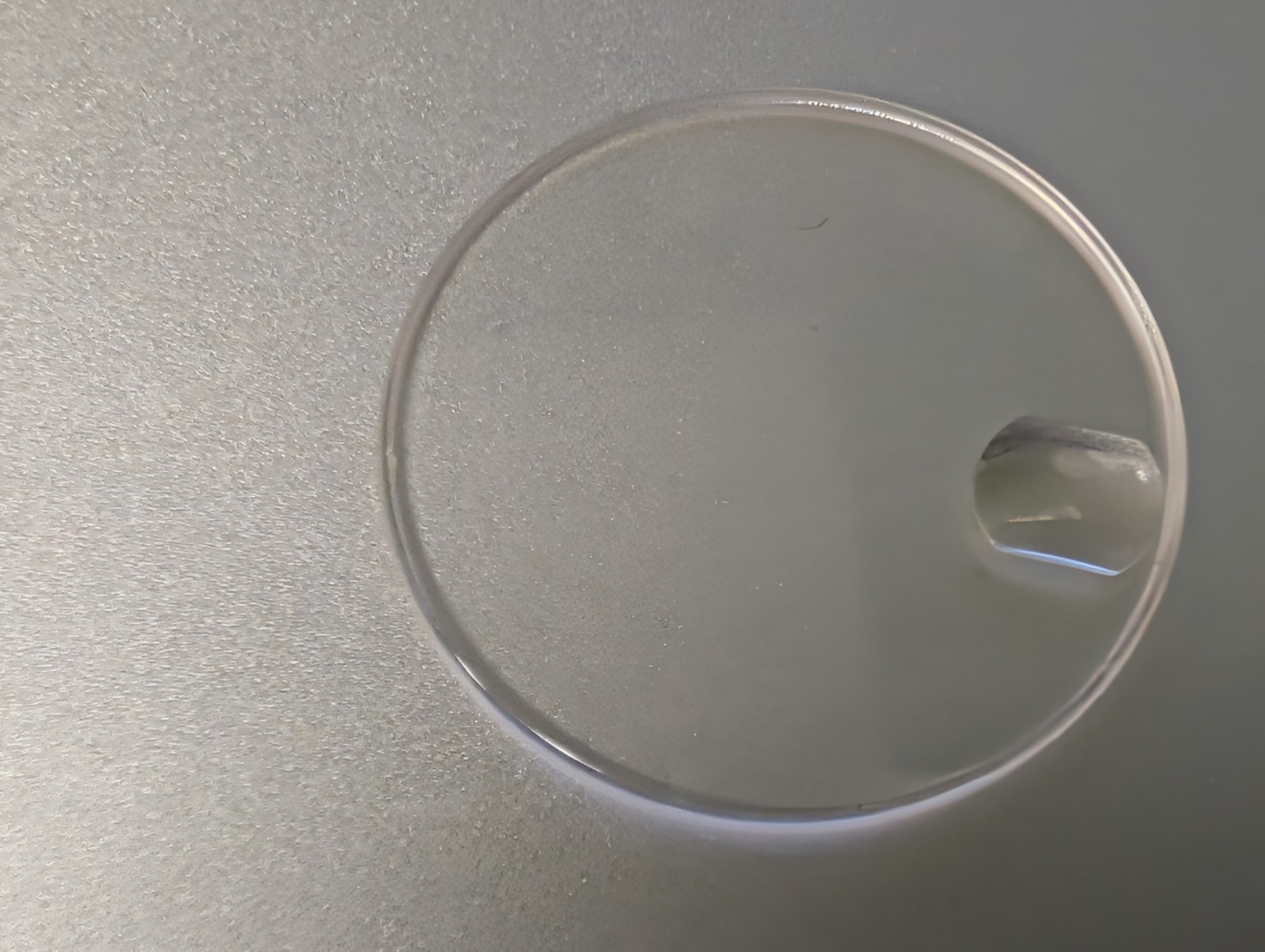 Genuine Rolex 25-246c Midsize Sapphire Crystal pre-owned, 25.3mm diameter Loupe