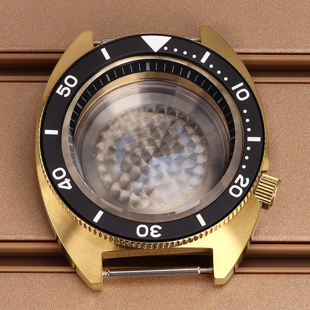 FEIYASHI Sapphire 41mm Watch Case Rotating Bezel turtle Mod For Seiko NH35 NH36