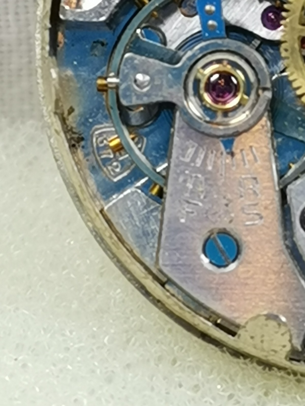 Roamer RW 17J Cal. MST 372 Swiss Wristwatch Movement Parts/ Repair!