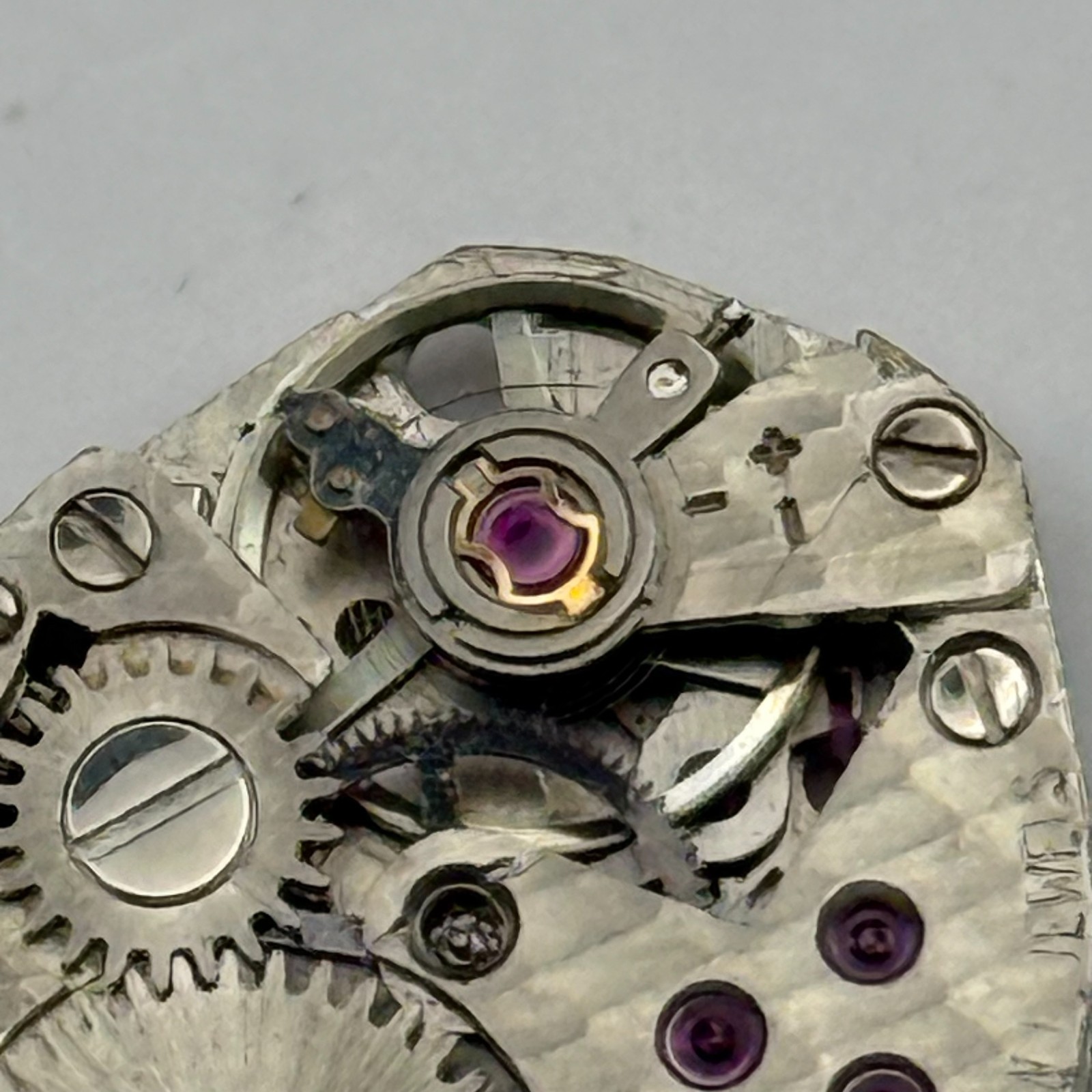 FHF 69-21 Watch Movement Swiss Manual Wind Vintage Parts Repair 15.3mm