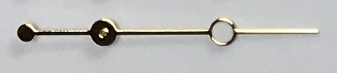 New seconds watch hands Steel repairs parts Silver & Gold Green Lume 4 sizes