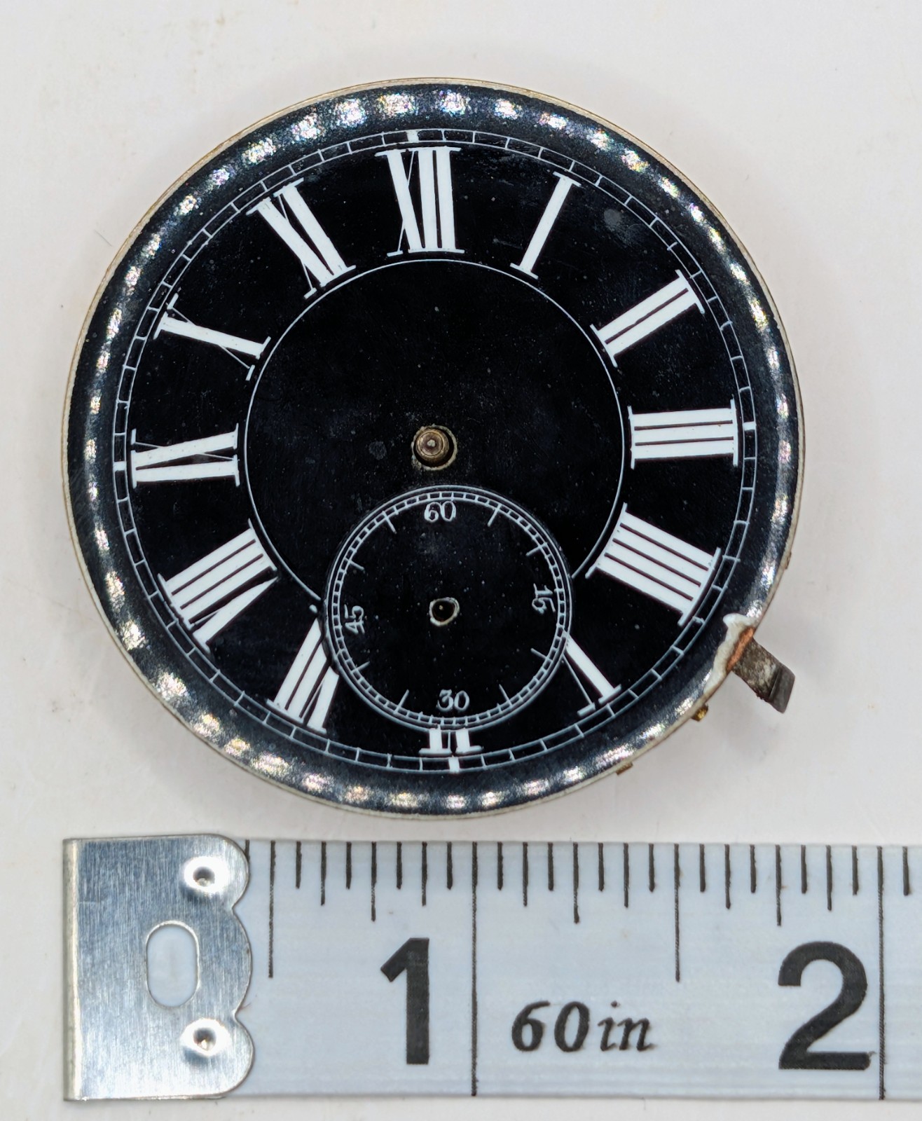 Unbranded Watch Movement – For Repair Or Restoration – Missing Hands
