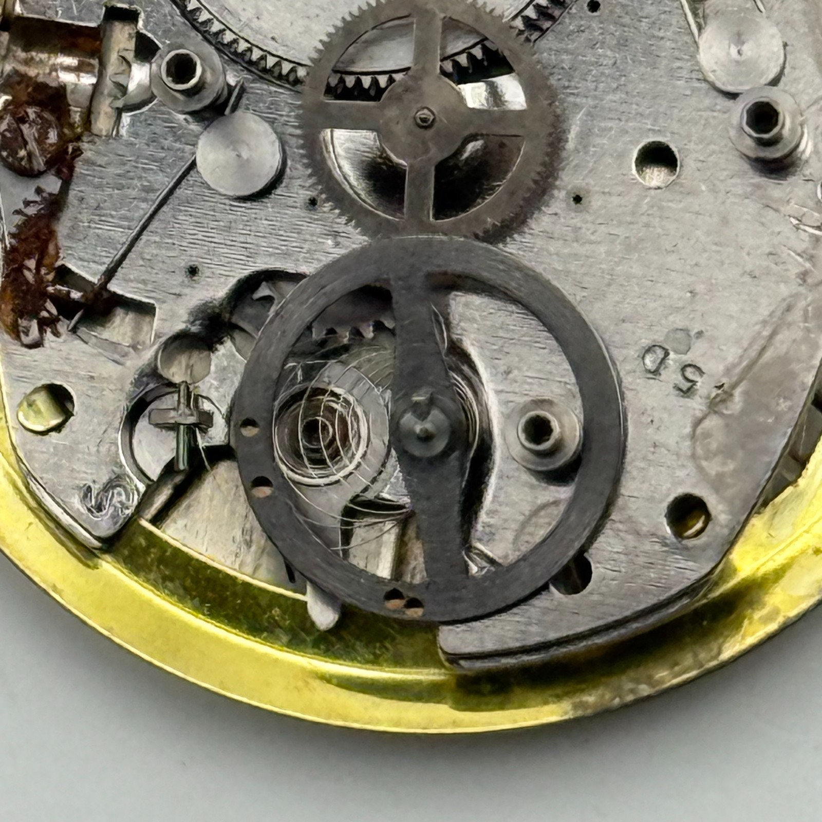 Timex 450 Watch Movement 1976 Dial Great Britain Vintage Parts Repair 20.7mm