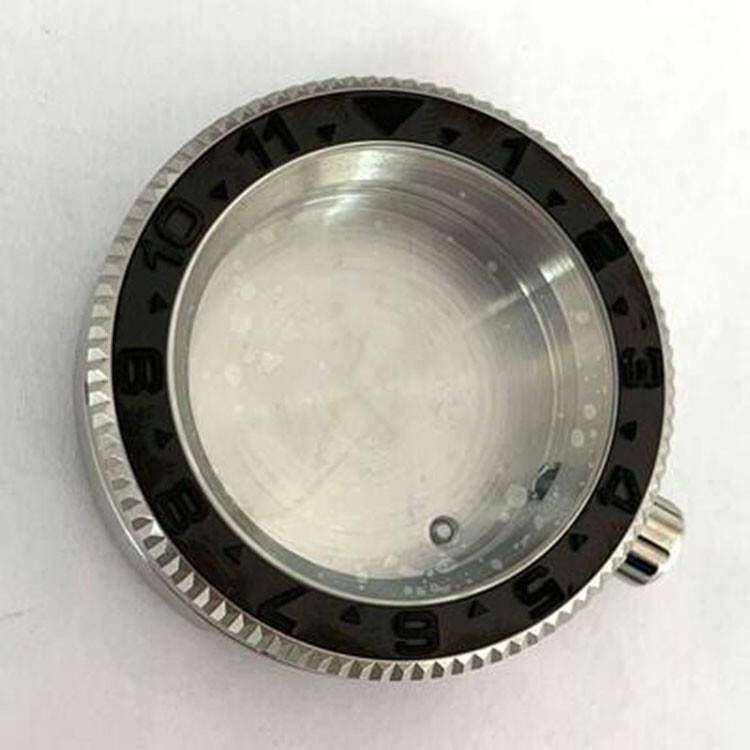 42MM Cylinder Steel Watch Case Sapphire Mirror Modified for NH35/NH36 Movement