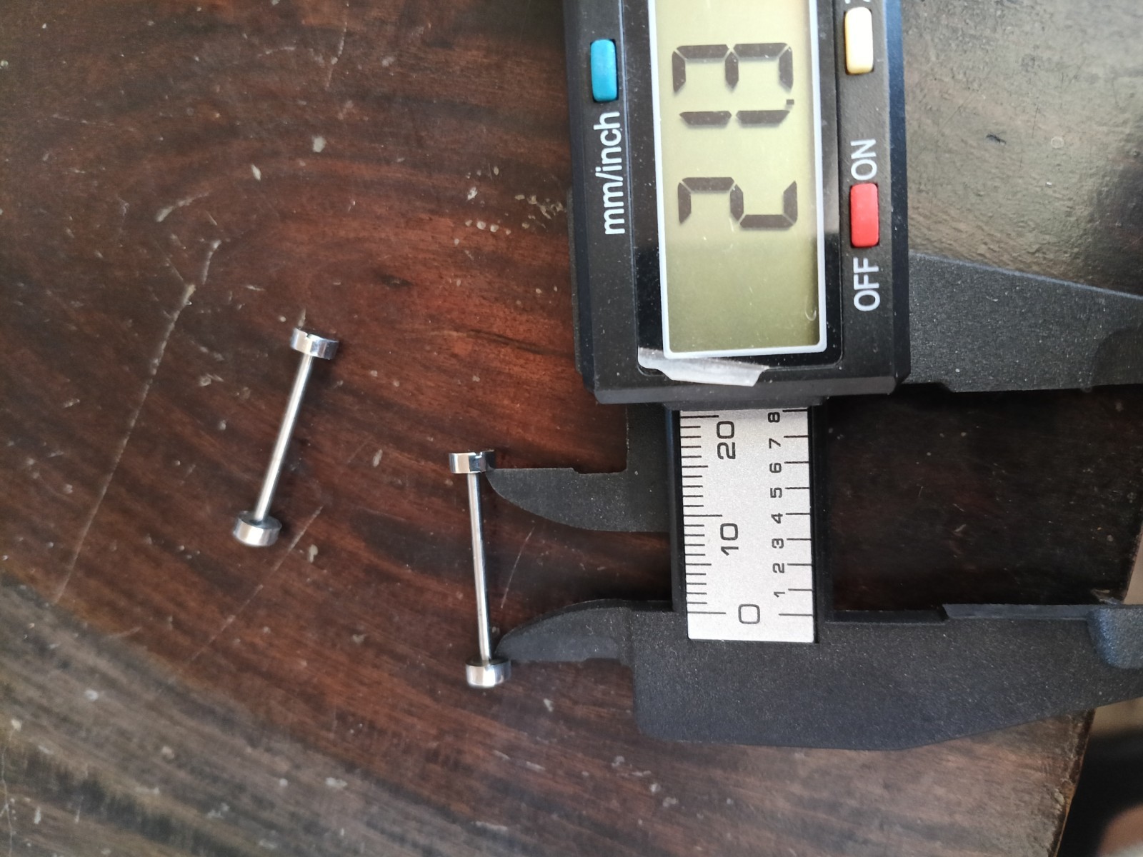 Pair Of Invicta Subaqua Specialty Screws Pins with End Caps – 3 Colors