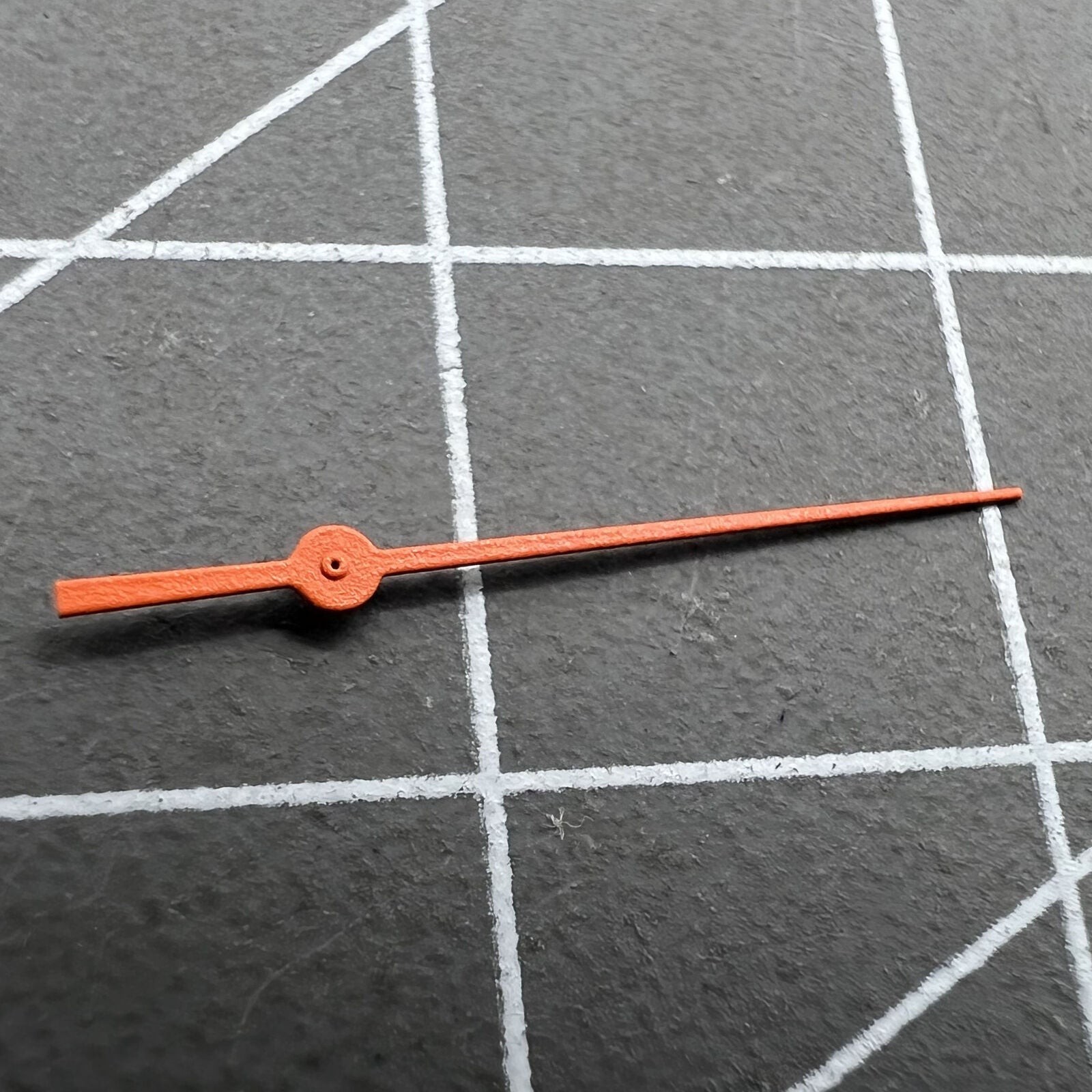 2 PIECES Diving Orange Small Second Hand for NH35A/NH36A SKX007/SRP777
