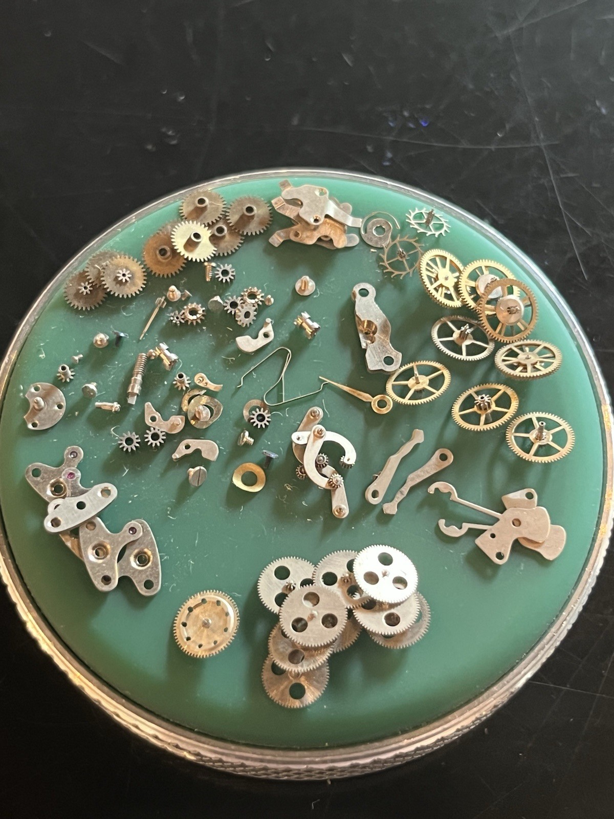 Lot Of Parts For Felsa Cal. 690 Automatic BIDYNATOR Watch Movements 17j
