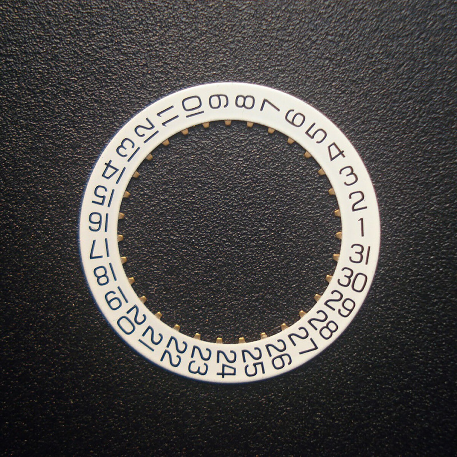 2X Date Indicator Calendar Wheel Disc Plate AT 3/6 For ETA 2804-2 2824-2 2892A2;