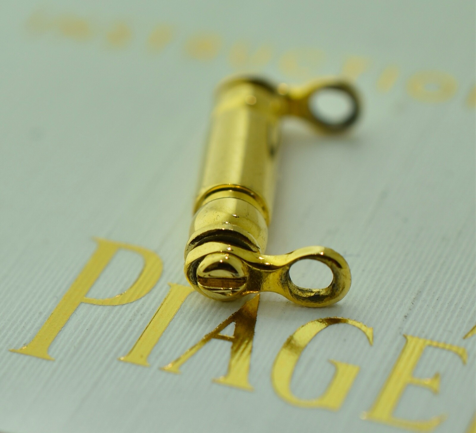 Piaget Watch Link access 18k Yellow Gold Polo Dancer 18mm Swiss Made OEM GENUINE