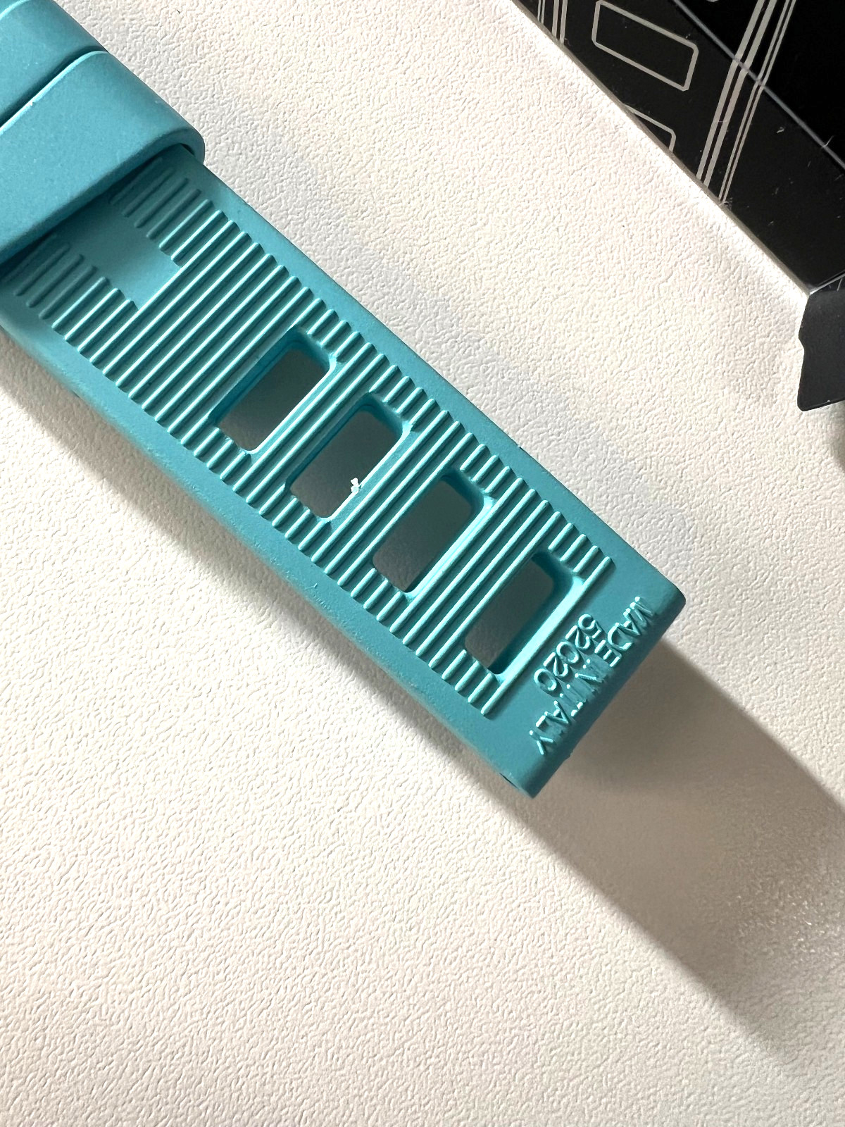 Doxa – Silicone Strap Isofrane 52020 Turquoise 20mm Brand New!