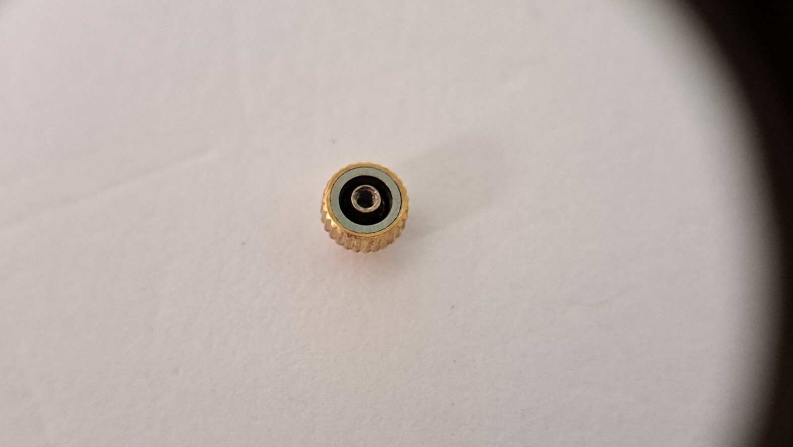 To fit OM CROWN Yellow 3.5mm x 2.0 tap 10 (0.90 thread) for watch repair/parts