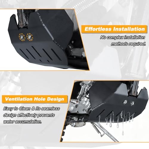 Motorcycle Skid Bash Plate Fit for KLX300R 97-07 20-25/KLX250R 94-96/KLX250