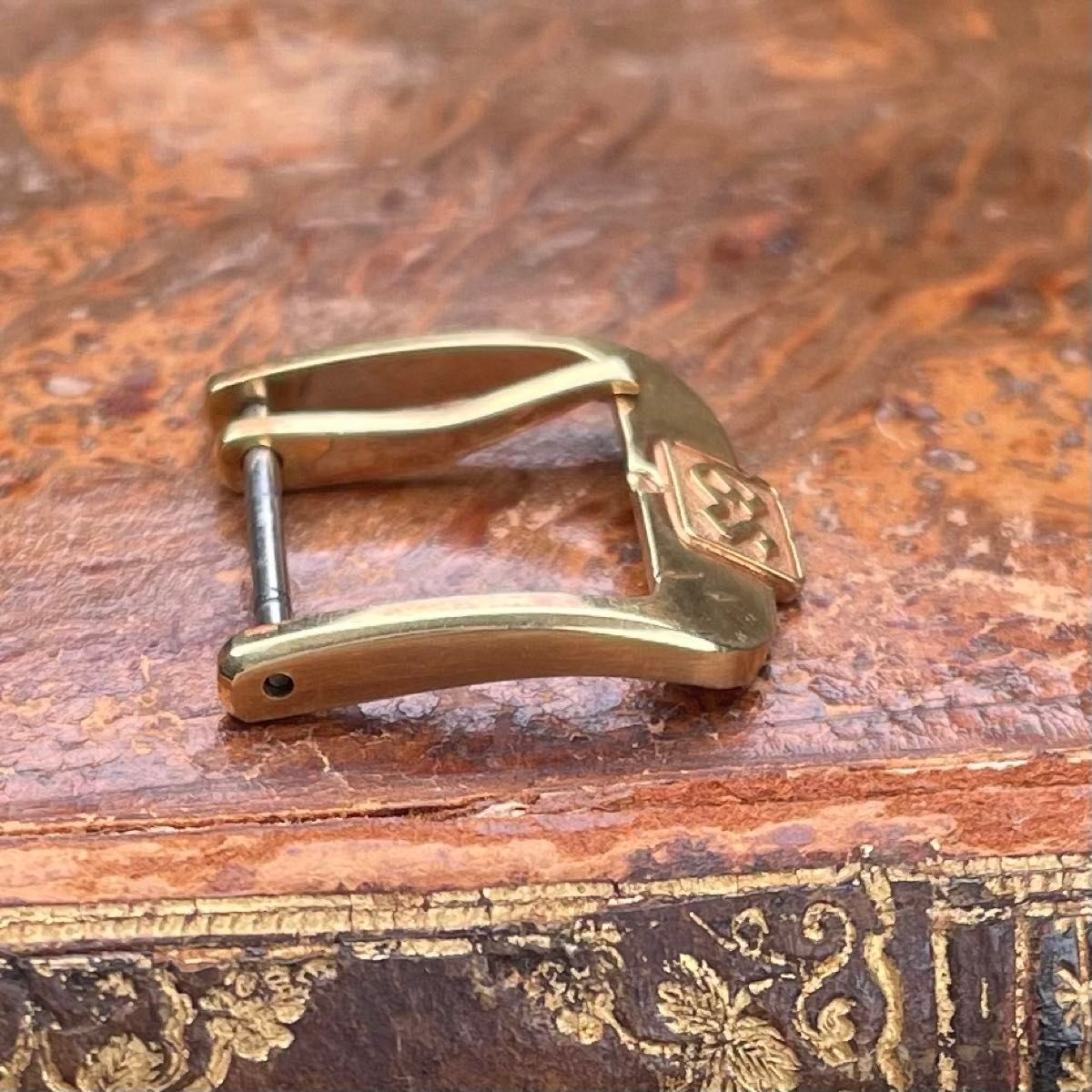 Vintage Grand Seiko GS 18KT K18 Solid Gold Buckle 15mm Japan Z Signed Genuine