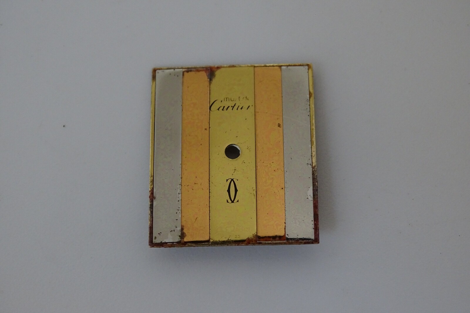 Must de Cartier Trinity Dial 18 x 21 mm Manual Wind Vintage