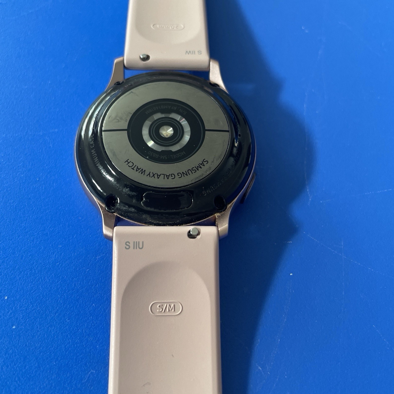 Samsung Galaxy Watch Active 2 Pink and Charger Size S/M – Works