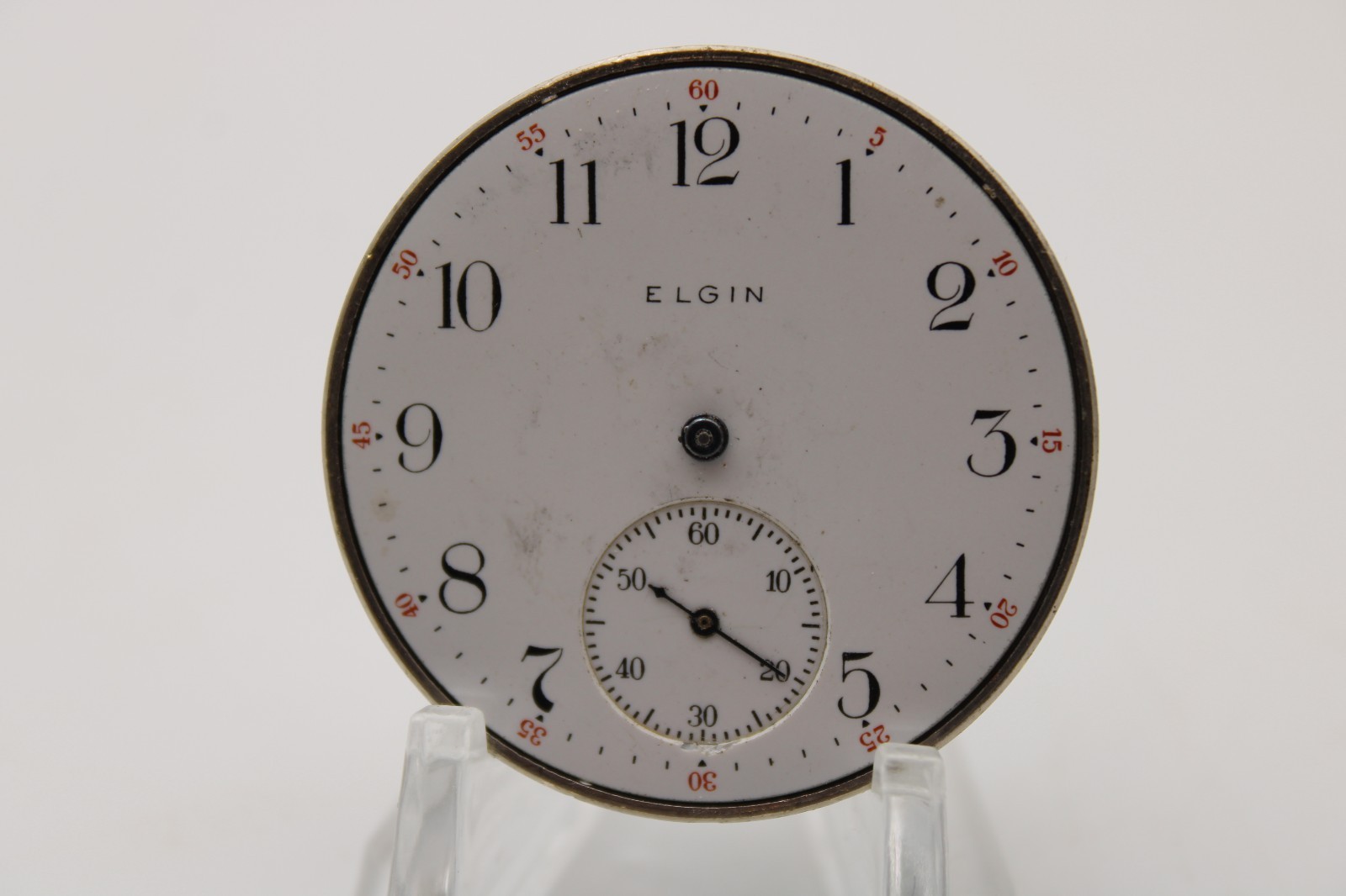 1917 ELGIN POCKET WATCH MOVEMENT 19174722 GRADE: 303 12s 7j (EE)