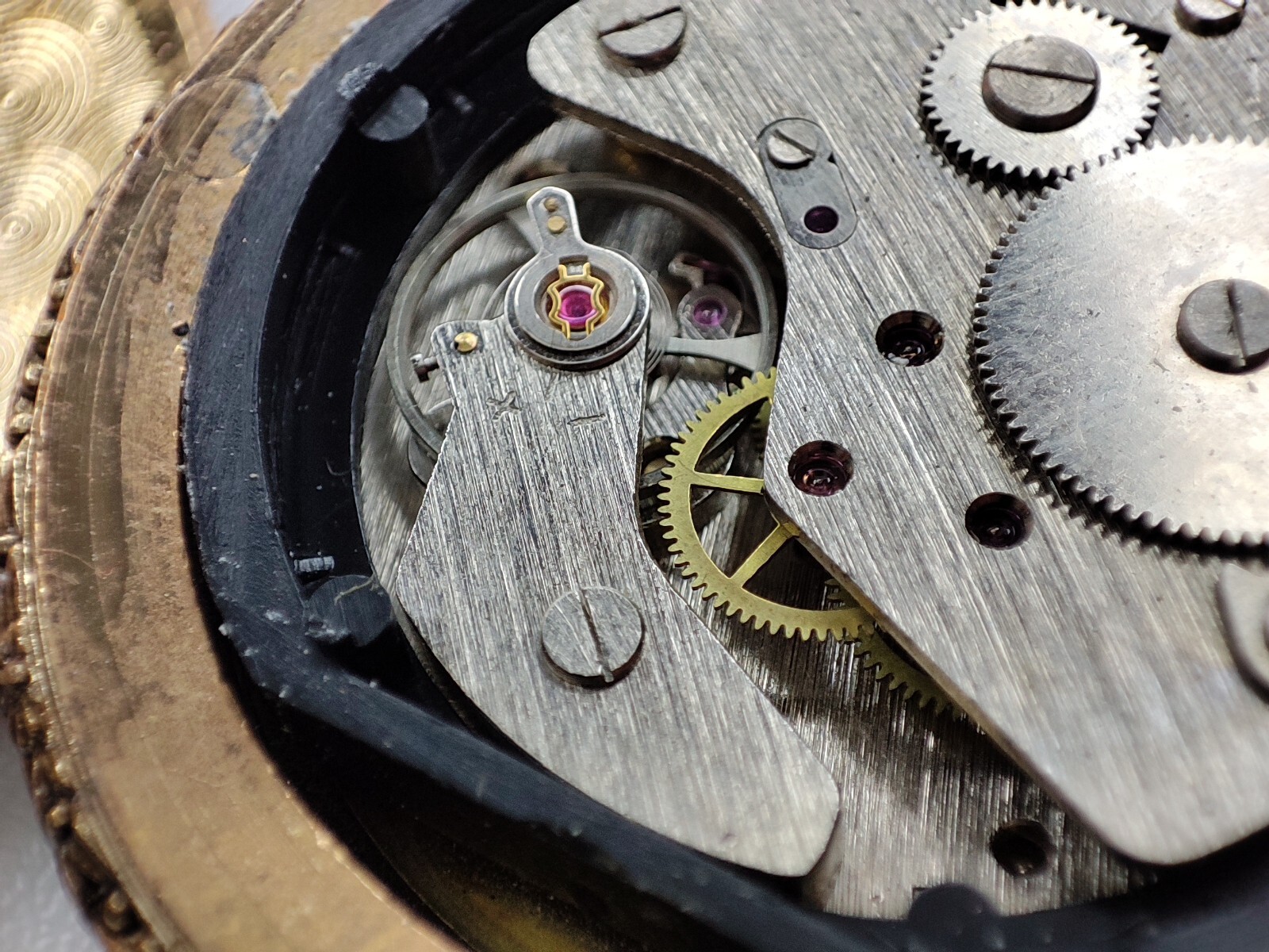 train pocket Watch Jean Paul – 46.5 mm for parts and spares