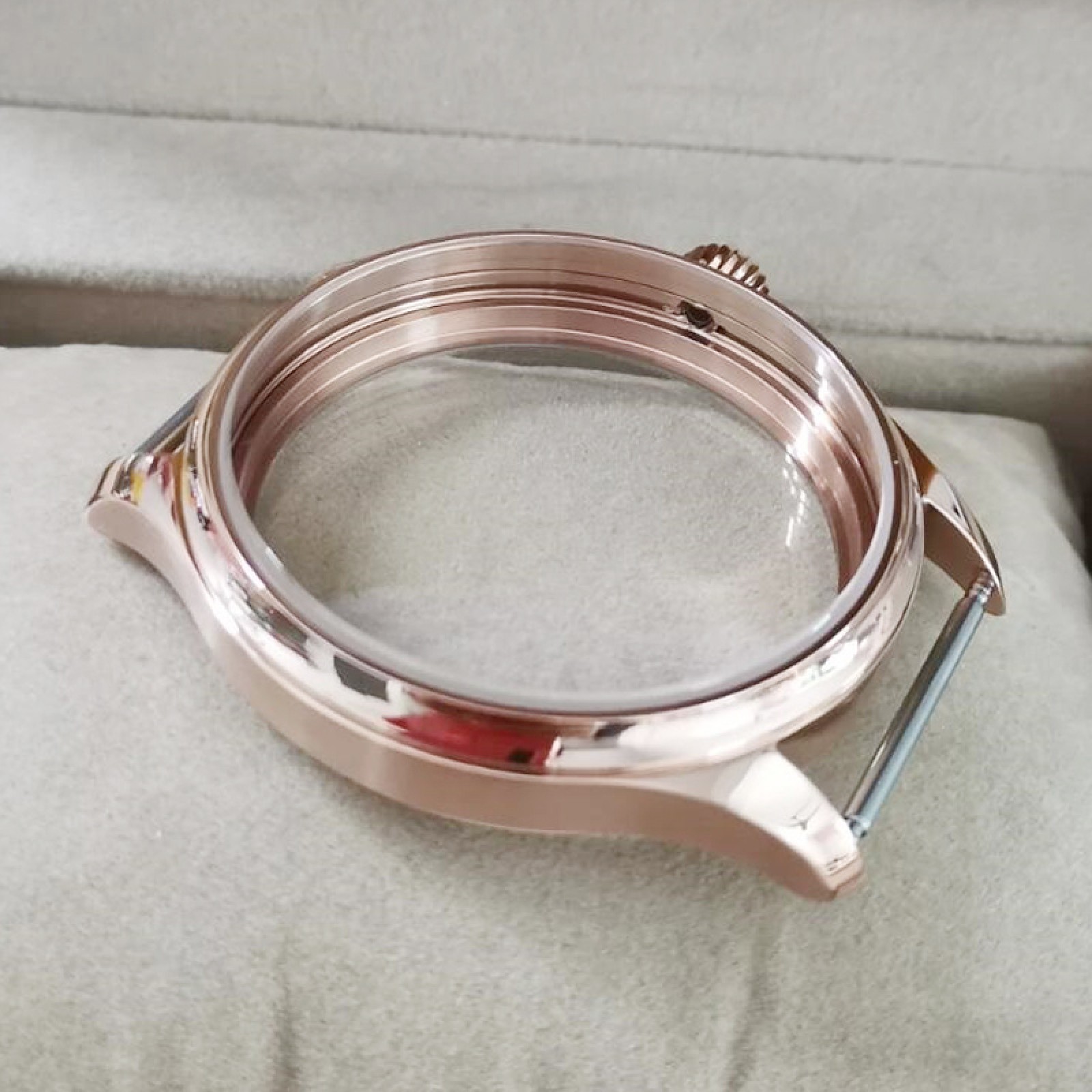 44mm Watch Case For ETA 6497 6498 Seagull ST3600 ST3621 Hand Winding Movement
