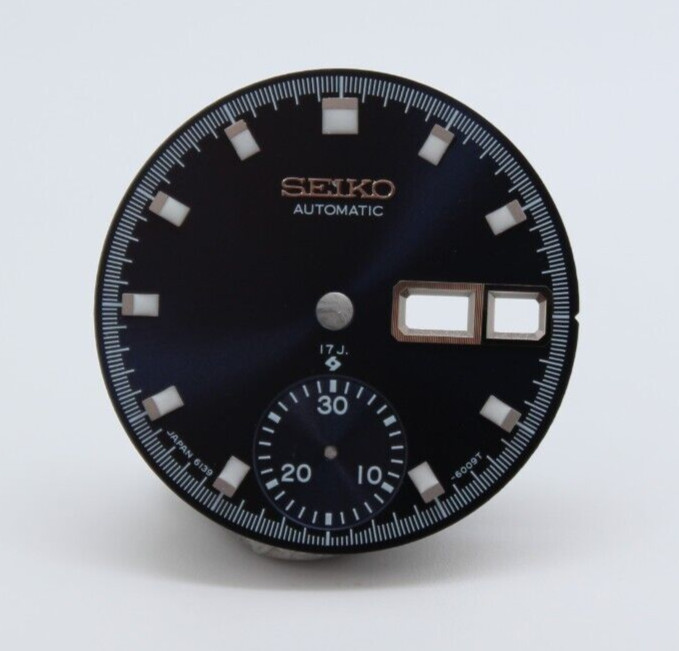 17J Navy Blue Dial Vintage SEIKO Automatic 6139-6002 6139-6005 6139-6001 Pogue
